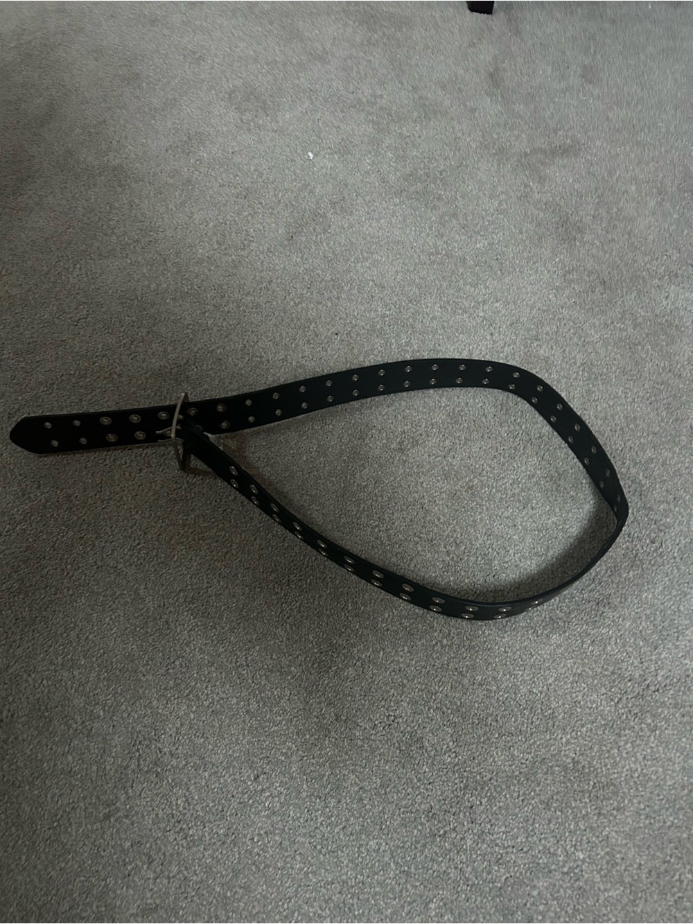 Target Black Double-Row Grommet Women’s Belt